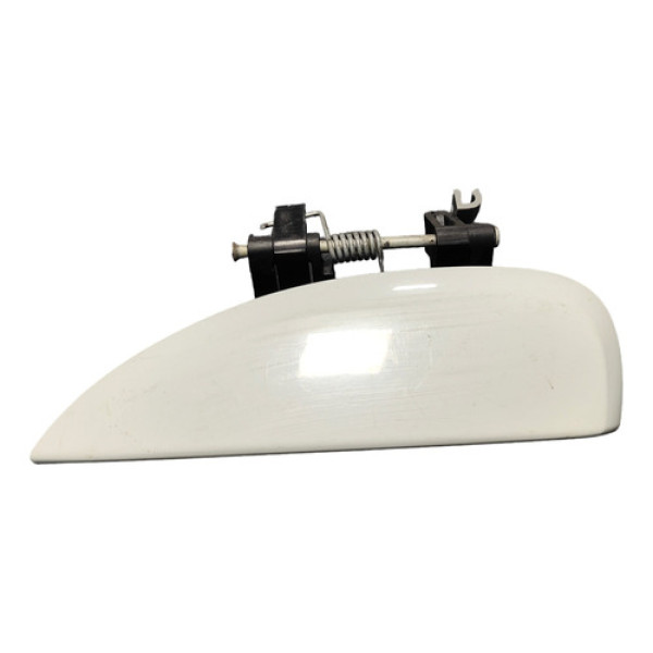 Maçaneta Traseira Esquerda Renault Kwid 2017 2018 19 Branco Traseira