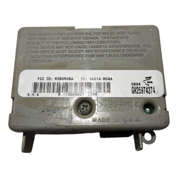 Módulo Imobilizador 3521ar08a Gm Malibu 2010 2011 2012