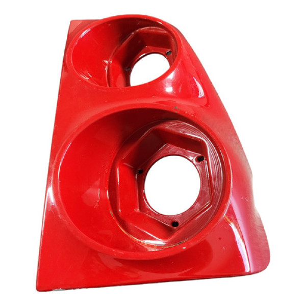 Moldura Lanterna Direita Mitsubishi Pajero Sport 2005 2006  Vermelho