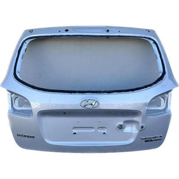 Tampa Traseira Original Hyundai Santa Fé 2008 2009 2010 2011 Prateado