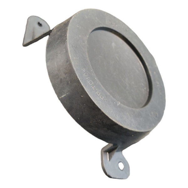 Tampa Farol Milha Esquerdo Fiat Fiorino 2015 A 2017 60643 Preto Esquerdo