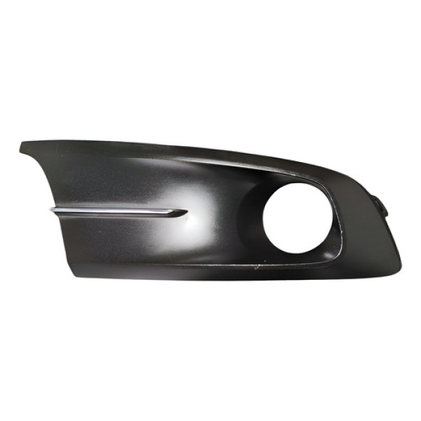 Grade Farol Milha Direito Vw Fox Spacefox 2010 A 2013  Preto Direito