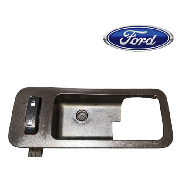 Puxador Porta Dianteira Direita Ford Fusion 2010 2011 2012 Cinza