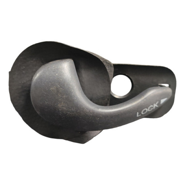 Maçaneta Interna Esquerda Fiat Palio 1996 1997 A 2006        Preta Dianteira/traseira