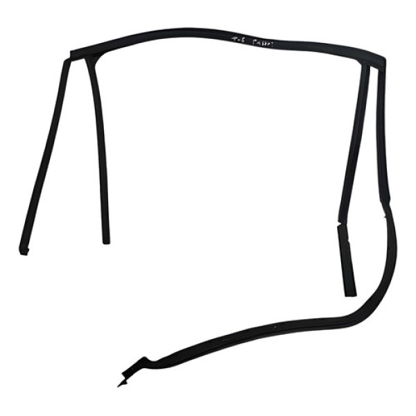 Guarnição Porta Traseira Esquerda Vw Passat 1997 1998 A 2000 Preto