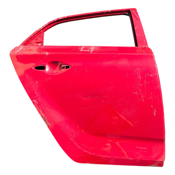Porta Traseira Direita Hyundai Hb20 2013 2014 2015 2016/2019 Traseira Direita Vermelho