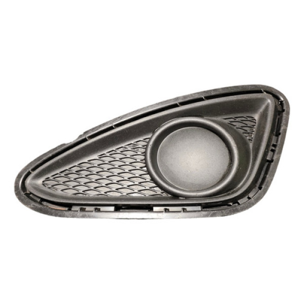 Moldura Farol Milha Grade Esquerdo Hyundai Hb20 2012 A 2015 Preto Esquerdo