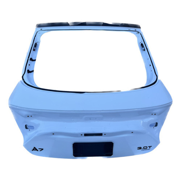 Tampa Traseira Original Audi A7 2011 2012 2013 2014 Branco  Branco