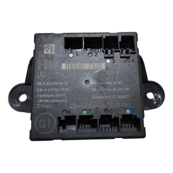 Módulo Porta Traseira Direita Mercedes C180 2012 2013 2014