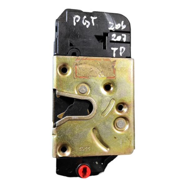 Fechadura Porta Tras Dir Peugeot 206 207 2006 2007 2008