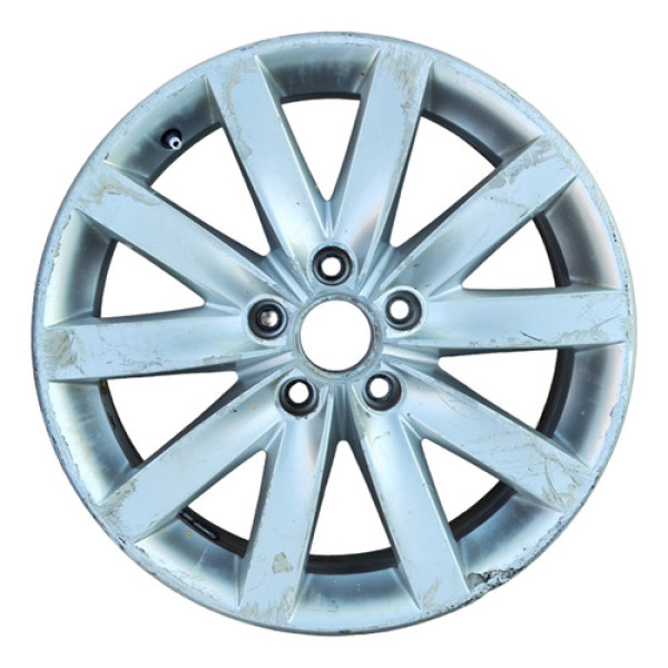Roda Liga Leve Vw Jetta Aro 17 2.5 2008 2009 2010 Prata