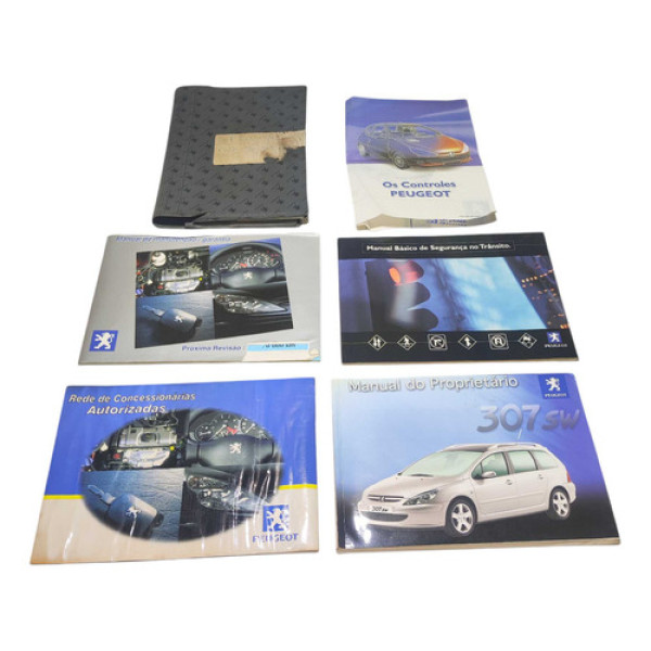Moldura Manual Proprietário Peugeot 307 Sw 2007 2008 A 2011