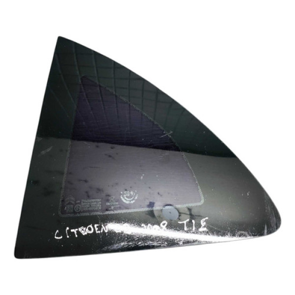 Vidro Vigia Trasseiro  Esquerdo Citroen C3 2008 A 2012