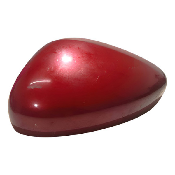 Capa Retrovisor Esquerdo Citroen C3 1.5 Tendance 2014 A 2016 Vermelho