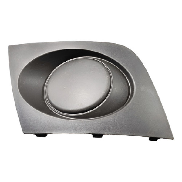 Moldura Farol Milha Esquerda Chevrolet Agile 2010 A 2013 Preto Esquerdo