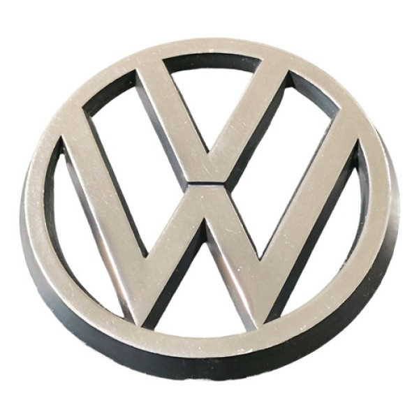 Emblema Vw Grade Parati Passat 86 87 88 89 90 00330c Prateado