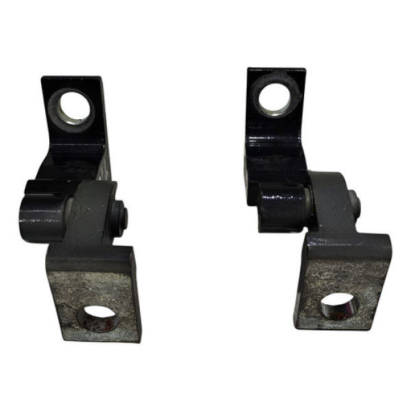 Par Dobradiça Traseira Esquerda Vw Touareg 3.6 V6 2014/2016 Prata