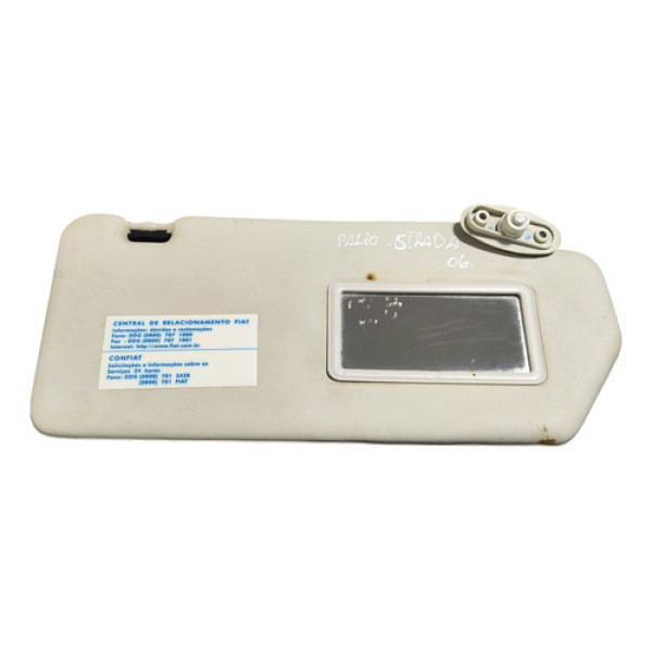 Quebra Sol Espelho Direito Fiat Strada 2002 2003 2004 A 2006
