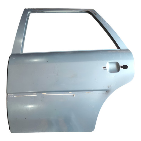 Porta Traseira Esquerda Volkswagen Gol G3 1999 2000 A 2005 Traseira Esquerda Prateado