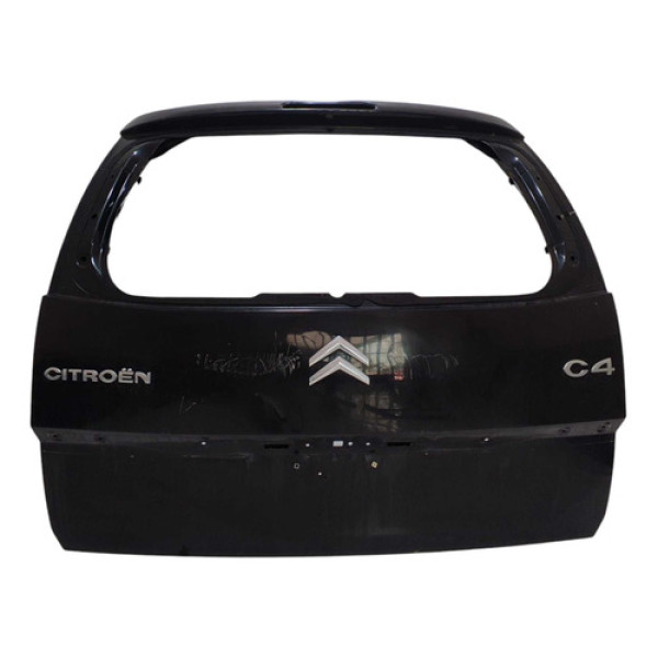 Tampa Traseira Citroen C4 2007 2008 2009 C/detalhe Preto