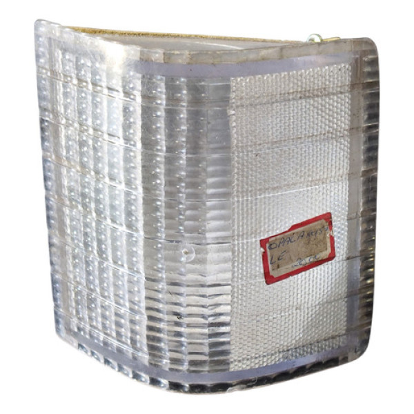 Pisca Farol Esquerdo Cristal Gm Opala 1980 A 1987 Artmold Esquerdo Preto