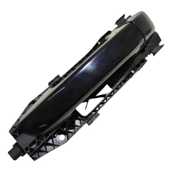 Maçaneta Externa Traseira Esquerda Vw Touareg 3.6 2014/2016 Preto Traseira