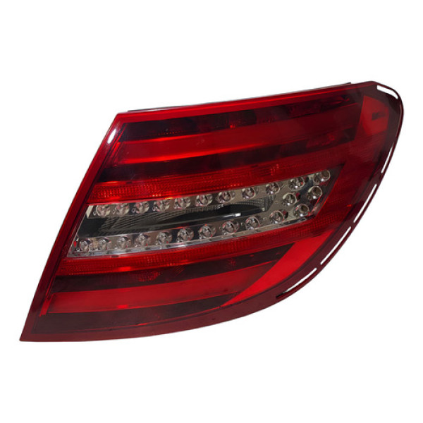 Lanterna Tras Dir 2048202764 Mercedes C180 1.8 2010/2012 Direito/passageiro Vermelho