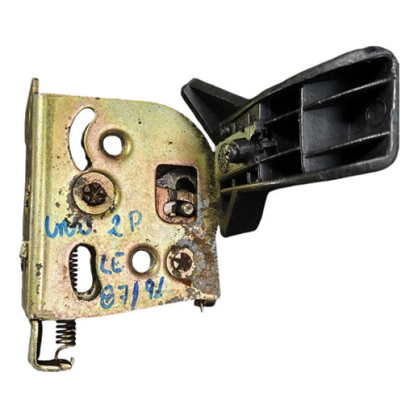 Fechadura Esquerda Porta Fiat Uno 2 Portas 1987 A 1991   