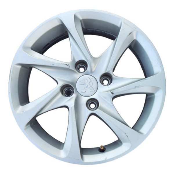 Roda Liga Leve Peugeot 1.2 2013 2014 2015 Aro 15 Prata