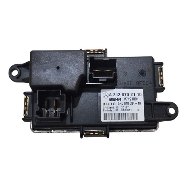 Modulo Resistencia Ar A2128702110 Mercedes C180 1.8 2012