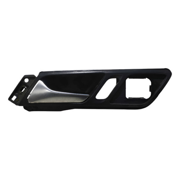 Maçaneta Int Dianteira Esquerda 3027577 Vw Jetta 2012 A 2014 Prata Dianteira