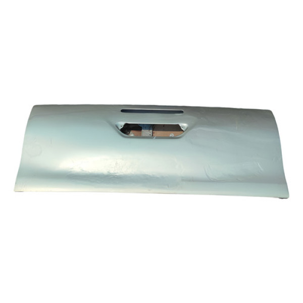 Tampa Traseira Porta Malas Toyota Hilux Srv 2015 16 Detalhe Prateado