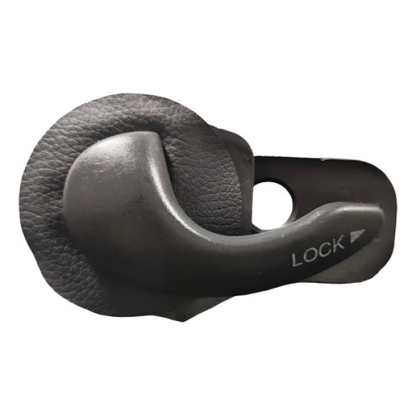 Maçaneta Interna Traseira Esquerdo Fiat Palio 1996 A 2003 Preto Traseira