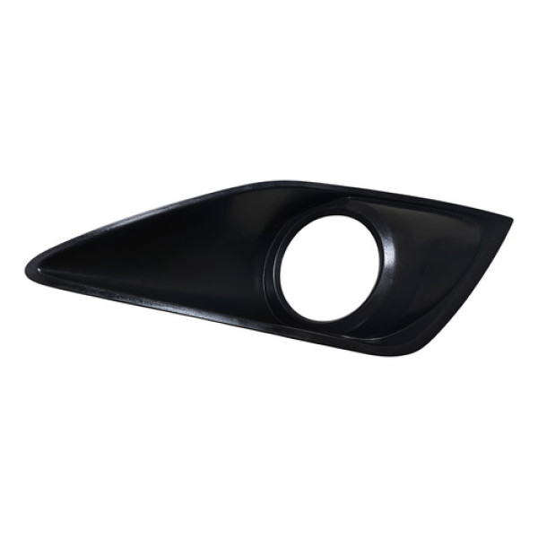 Moldura Farol Milha Direito 100254306 Fiat Cronos 2023 2024 Preto Direito