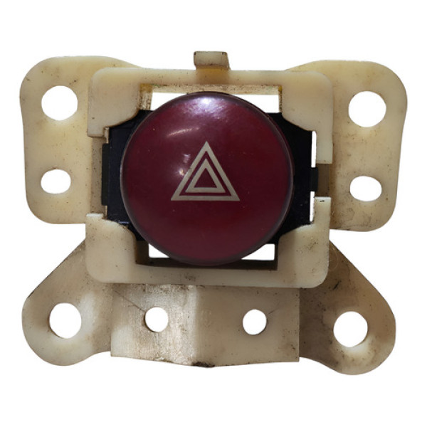 Botão Pisca Alerta Mitsubishi L200 2012 2013 2014 2015 Vermelho