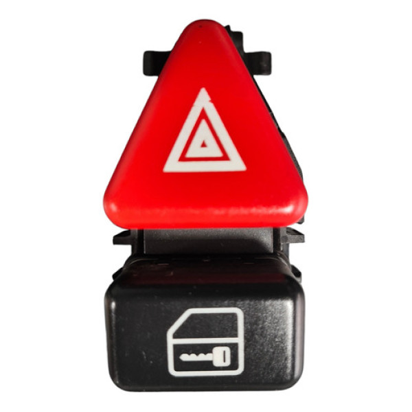 Botao Pisca Alerta Mercedes A160 A190 1999/2005 A1688201210 Preto