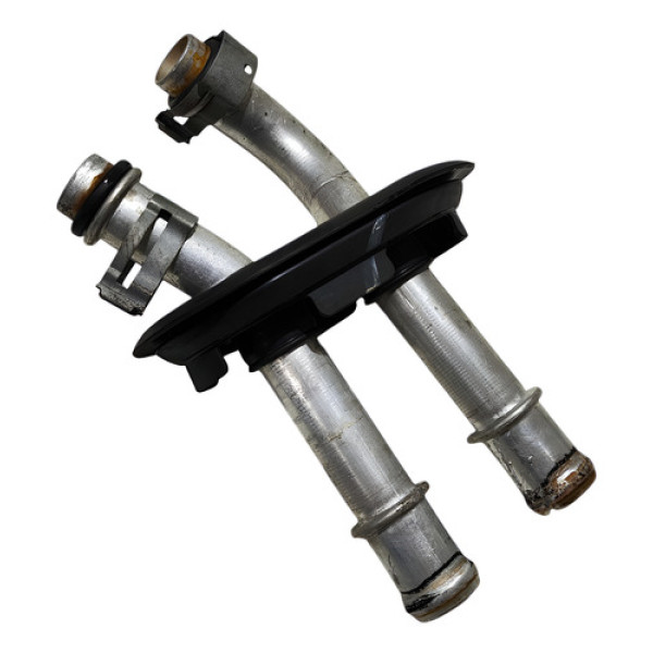 Cano Radiador Ar Quente Vw Touareg 3.6 V6 2014 A 2016 Prata