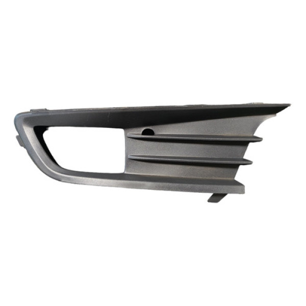 Moldura Farol Milha Esquerdo C/detalhe Vw Gol G6 2012 A 2016 Preto Esquerdo