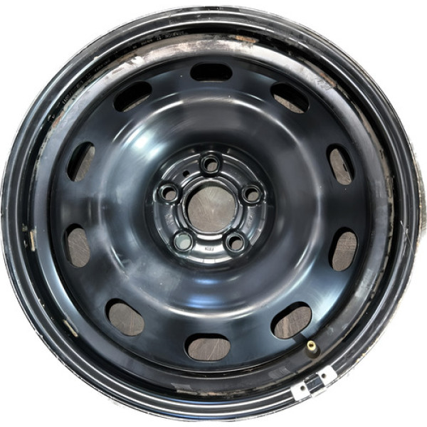  Roda De Ferro Vw Tcross Nivus 2018 A 2023 Aro 16 2qb601027j Preto