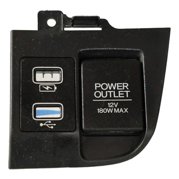 Acendedor 12v Usb Carregador Honda City 2022 2023 2024 Preto