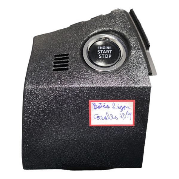 Moldura Botao Start/stop Corolla 2019 2020 2021