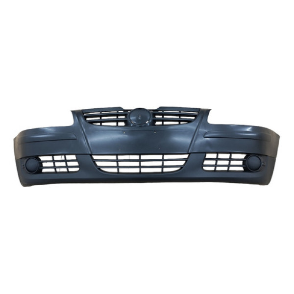 Parachoque Dianteiro Vw Gol G4 Preto 2005/2008 C/detalhe Preto