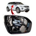 Aro Moldura Range Rover Evoque Direita 2012 2013 2014 Preto