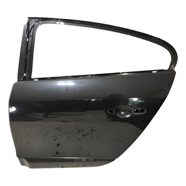 Porta Traseira Esquerda Renault Fluence 2.0 2011/2017 Traseira Esquerda Preto