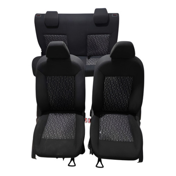 Jogo Banco Ford Ka 2015 2016 2017 2018 2019 Preto