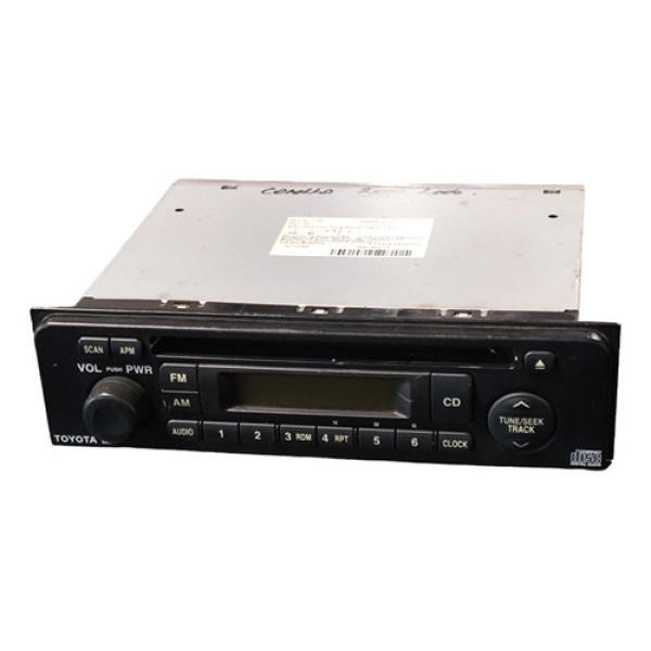 Display Rádio Cd Toyota Corolla 2003 A 2008 