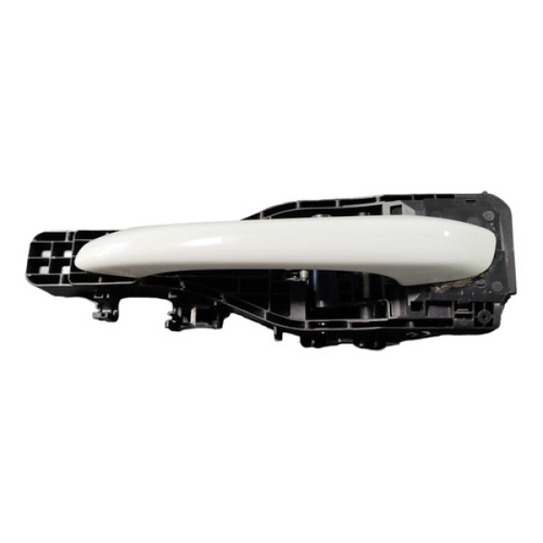 Maçaneta Traseira Esquerda Porsche Macan 2015 A 2017 Branca Traseira