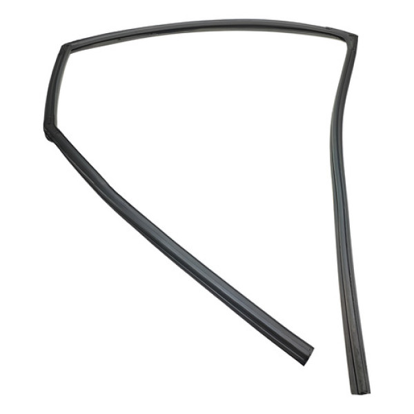 Borracha Vidro Tras Esq Gm Tracker 1.2 Turbo 2021/2022  Preto