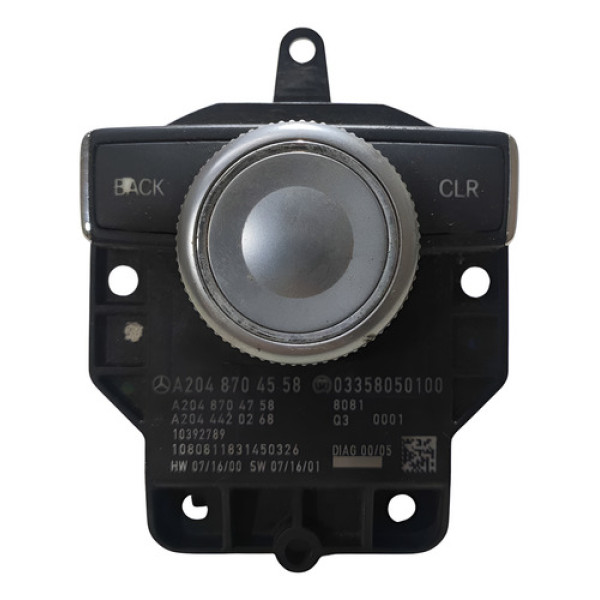 Botão Controle Rádio A2048704558 Mercedes C300 2008 2009 Preto