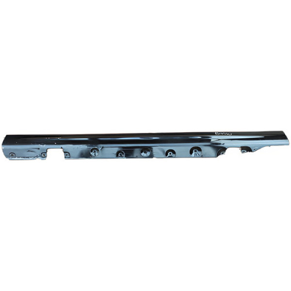 Spoiler Esquerdo Bmw 320i 328i E46 1999 A 2005 Preto